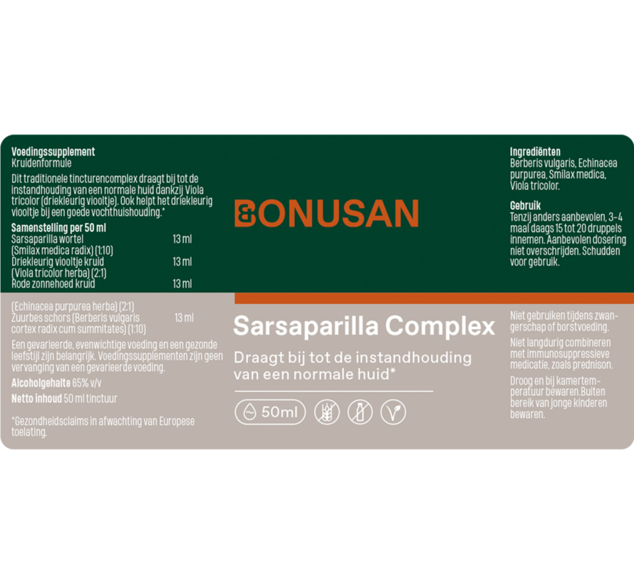 Bonusan Sarsaparilla complex 50 ml