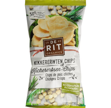 De Rit  De Rit Kikkererwtenchips rozemarijn 75 gram