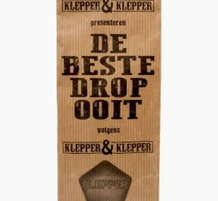 Klepper & Klepper De beste drop ooit Pittig Zout  200 gr