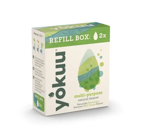 Yokuu Yokuu Allesreiniger refill 2 stuks