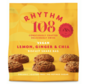 Rhythm 108  Lemon, ginger & chia biscuits 135 gram