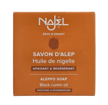 Najel Najel Aleppo zeep nigella olie zwarte komijn 100 gr