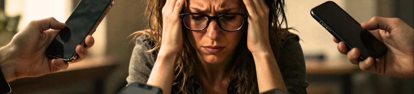 Zijn we gemaakt voor deze hoeveelheid prikkels? + 6 tips om focus terug te krijgen
