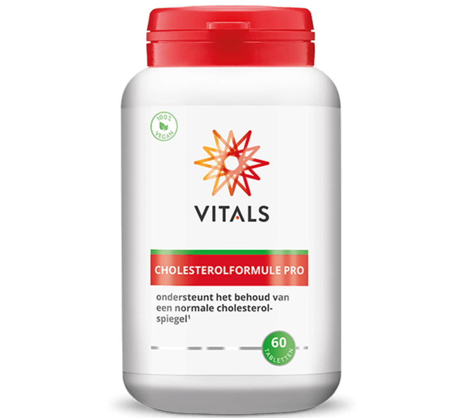 Vitals Cholesterolformule Pro 60 tabletten