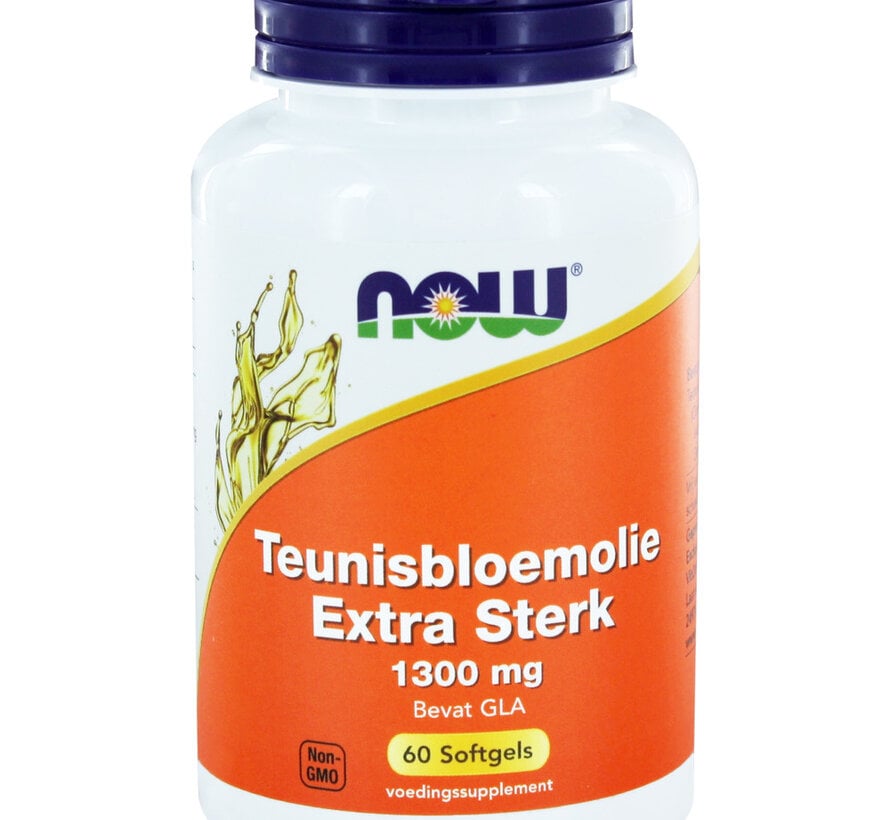 Now Teunisbloemolie Extra 60 softgels