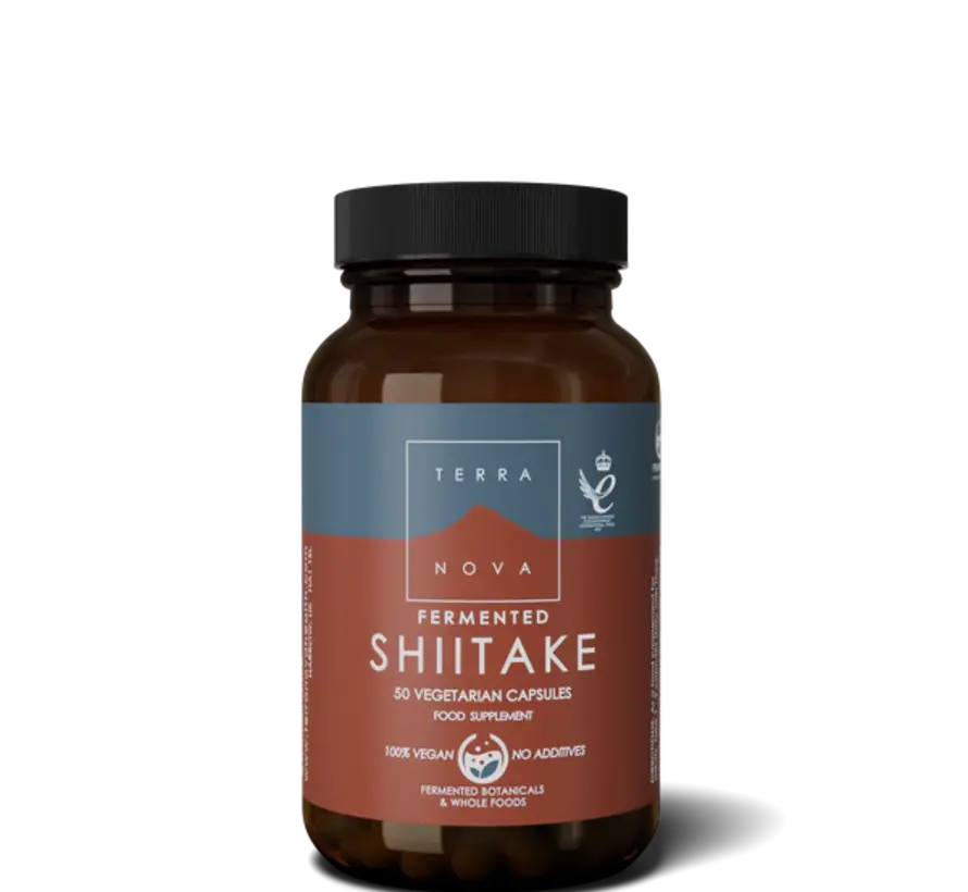 Terranova Fermented Shiitake 50 capsules