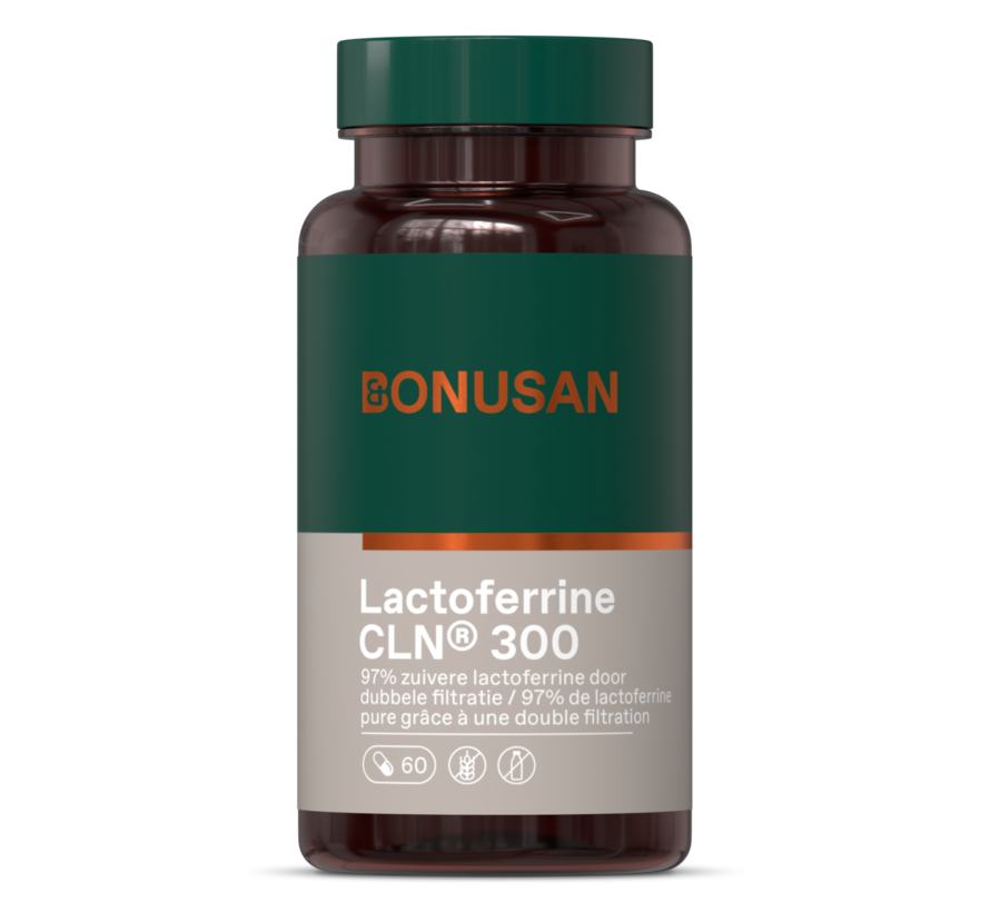 Bonusan Lactoferrine 300 mg 60 capsules