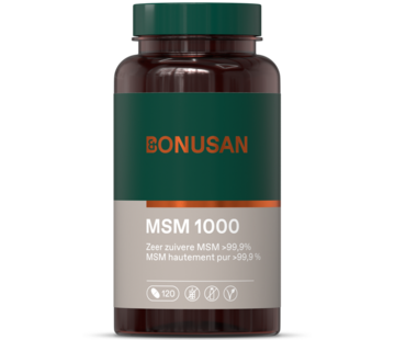 Bonusan Bonusan MSM 1000 mg 120 tabletten