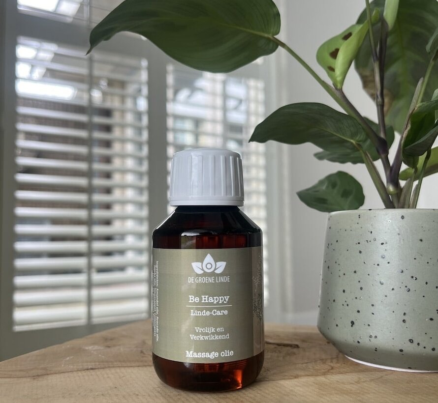De Groene Linde Be Happy massage olie 100 ml