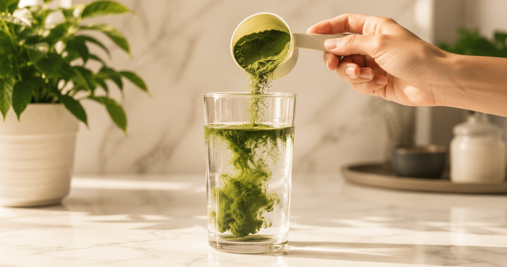 Het verband tussen groene voeding en longevity