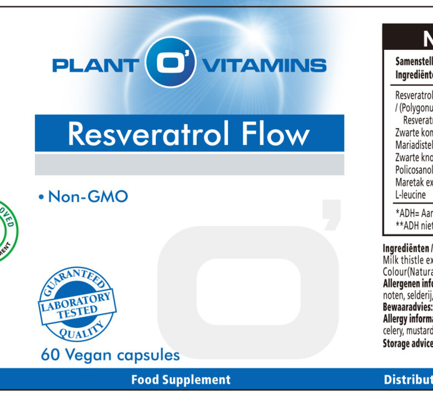 Resveratrol Flow Plantovitamins 60 capsules