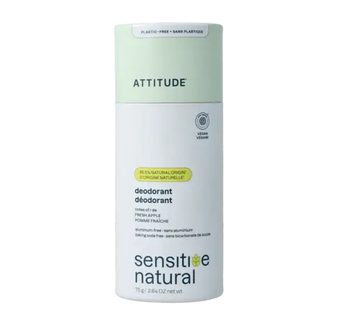 Attitude Attitude Sensitive Natural Deodorant Fresh Apple 75 gr