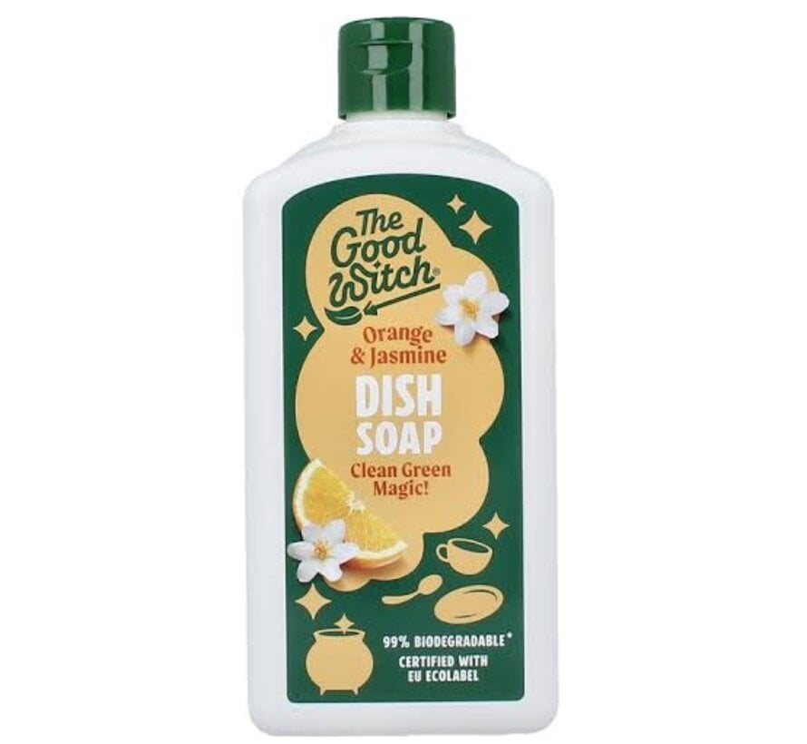 The Good Witch Afwasmiddel Sinaasappel Jasmijn 500 ml