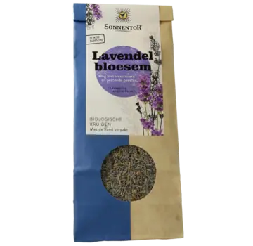 Sonnentor Sonnentor Lavendelbloesem thee bio los 70 gram
