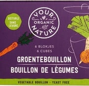 Your Organic Nature Your Organic Nature Groentebouillonblokjes helder zonder gist