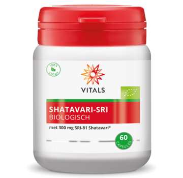 Vitals Shatavari-SRI Biologisch 60 capsules