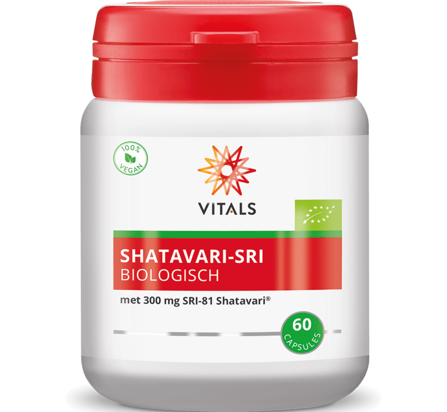 Shatavari-SRI Biologisch 60 capsules