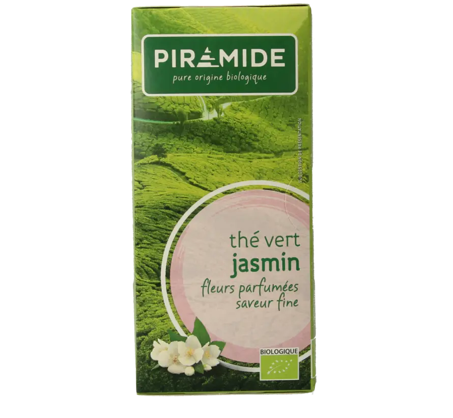Piramide groene thee jasmijn