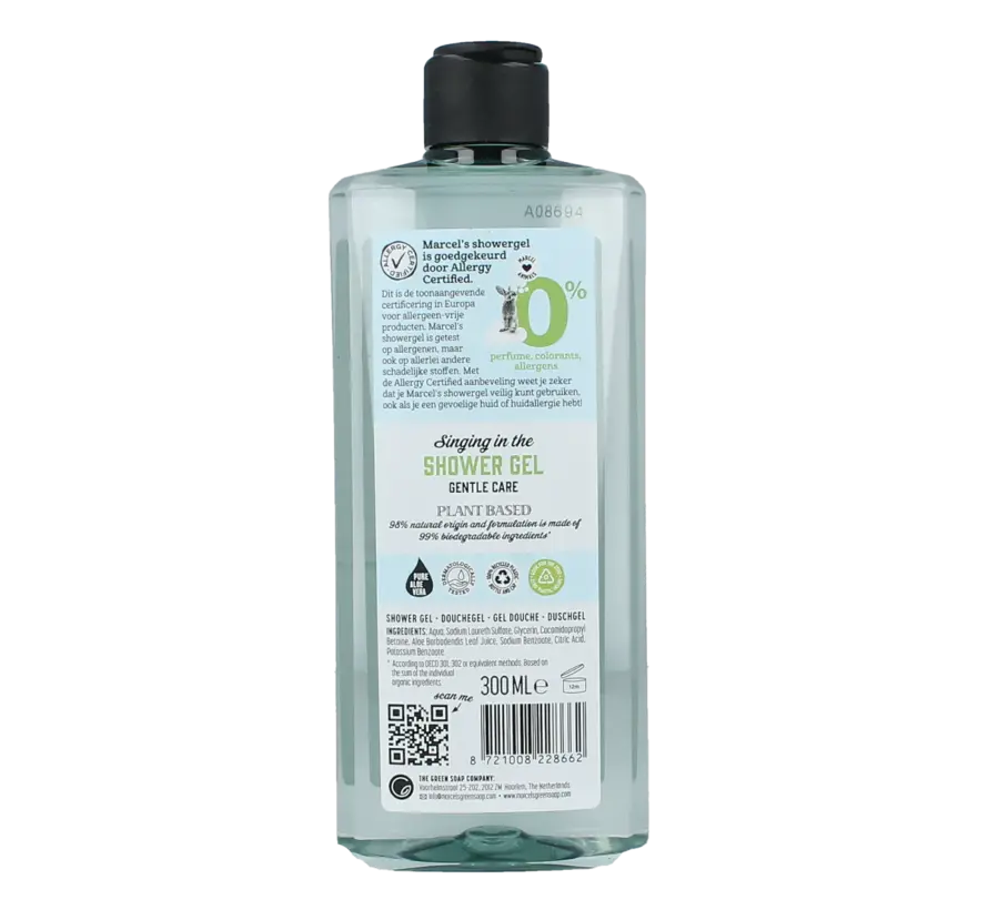 Marcel's Green Soap Douchegel 0% parfum 300 ml