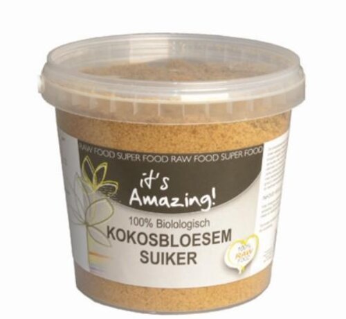 It's Amazing It's Amazing biologische kokosblosem suiker 600 gr / 1200 gr