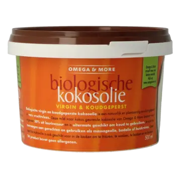 Omega & More Omega & More Kokosolie extra virgin bio 500ml