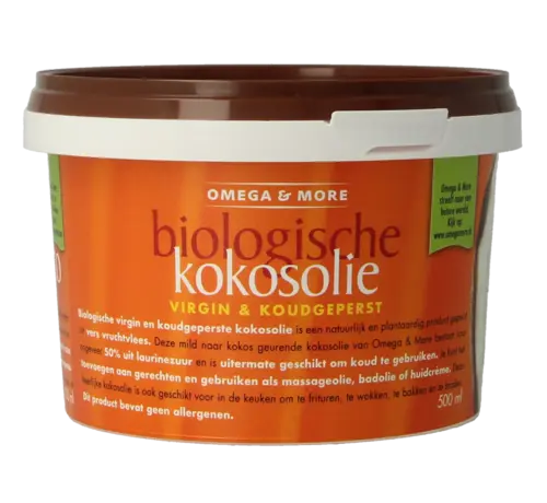 Omega & More Omega & More Kokosolie extra virgin bio 500ml