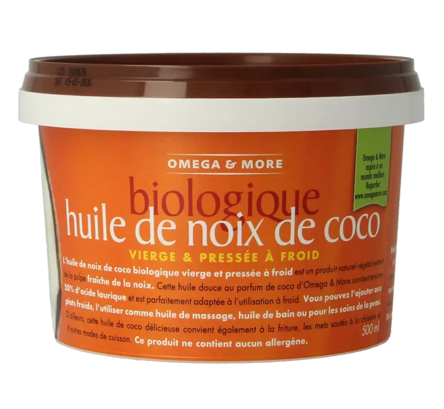 Omega & More Kokosolie extra virgin bio 500ml