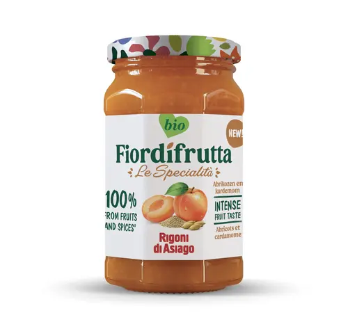 Fiordifrutta Fiordifrutta Abrikoos kardemom bio 250 gram