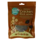 TerraSana Japanse bruine rijstcrackers zwarte sesam bio 60gr