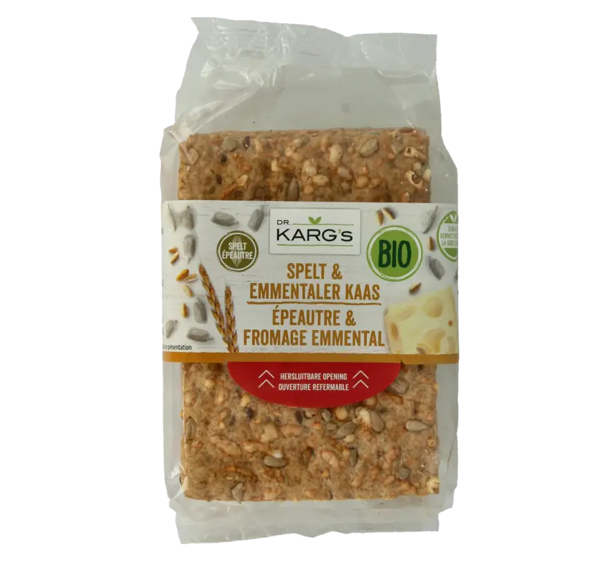 Dr. Karg's Spelt & Emmentaler bio 200 gram