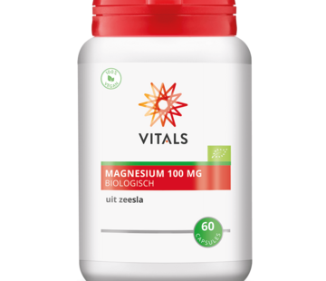 Vitals Vitals Magnesium 100 mg uit zeesla 60 capsules