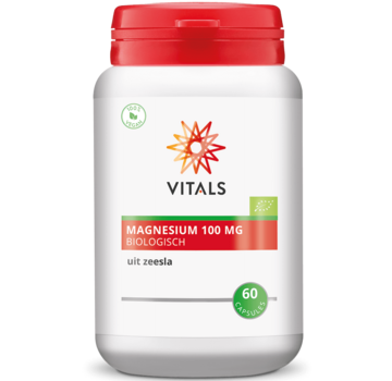Vitals Vitals Magnesium 100 mg uit zeesla 60 capsules