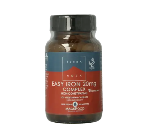 Terranova Terranova Easy Iron complex 20 mg 100 vega caps