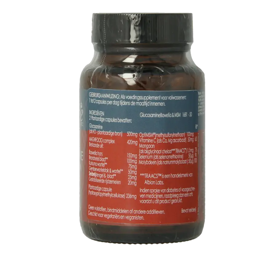 Terranova Glucosamine Boswellia & MSM complex 50 capsules