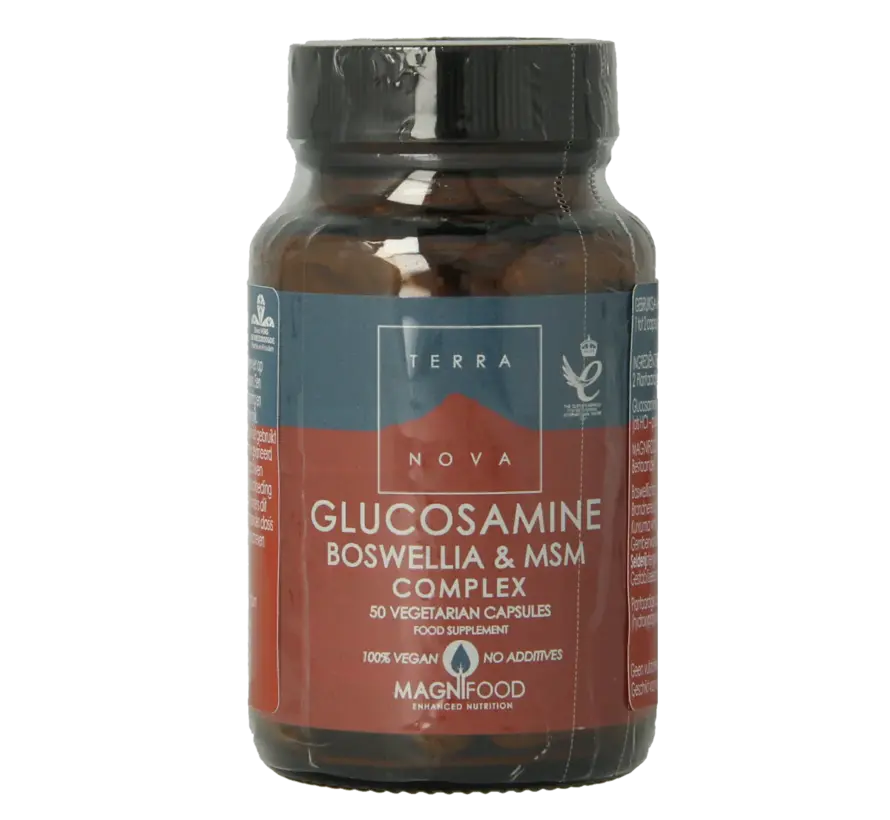 Terranova Glucosamine Boswellia & MSM complex 50 capsules
