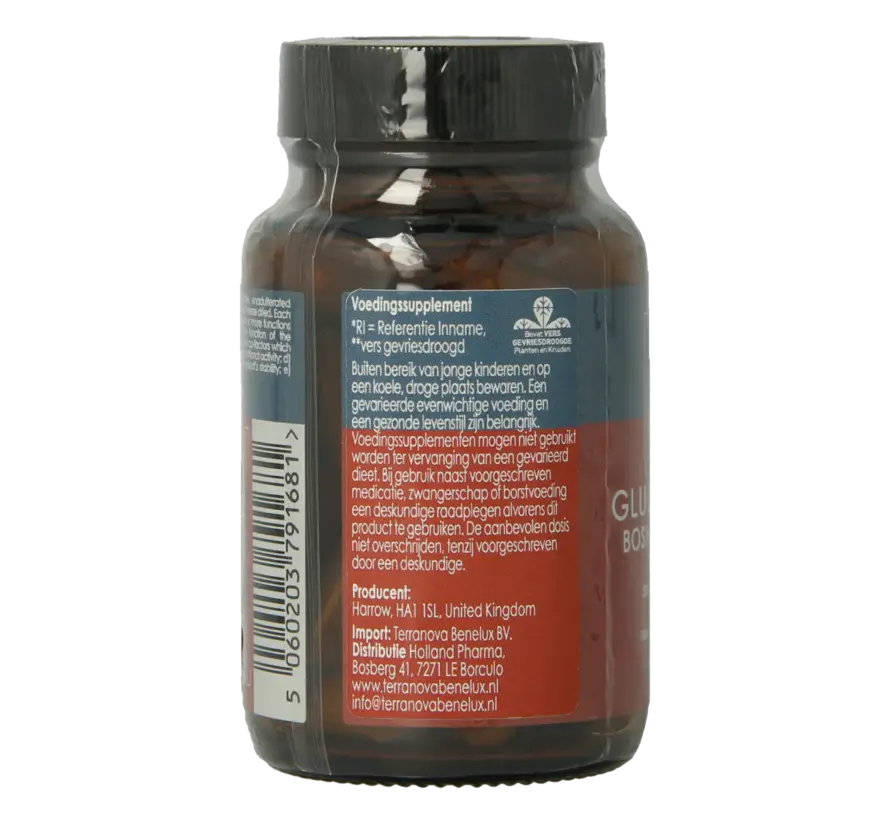 Terranova Glucosamine Boswellia & MSM complex 100 capsules
