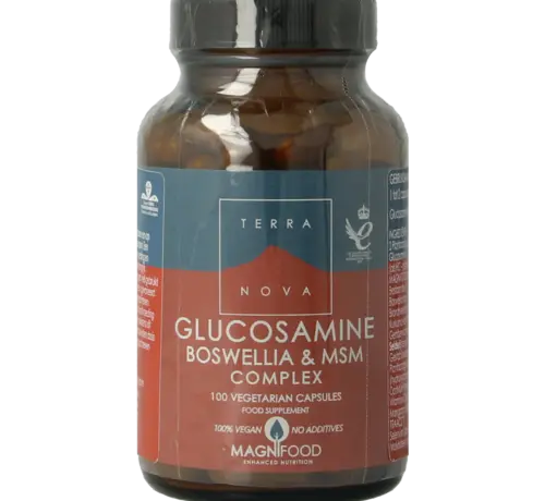 Terranova Terranova Glucosamine Boswellia & MSM complex 100 capsules