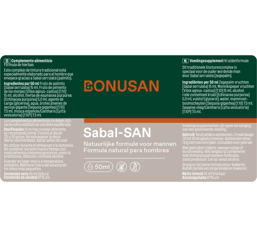 Bonusan Sabal-SAN 50 ml