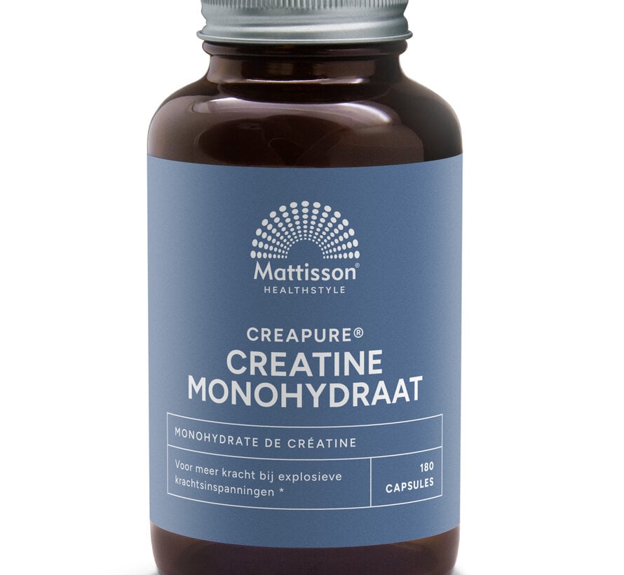 Mattisson Creatine Monohydraat 180 capsules