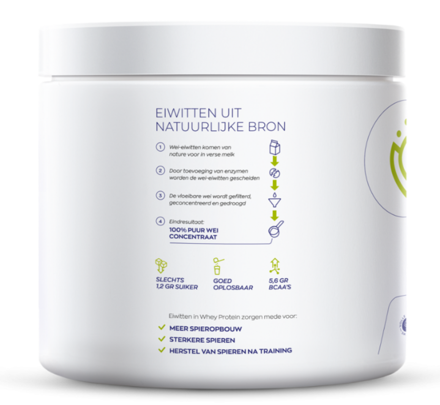 Vitakruid Whey Protein Concentrate chocolade 450 gram