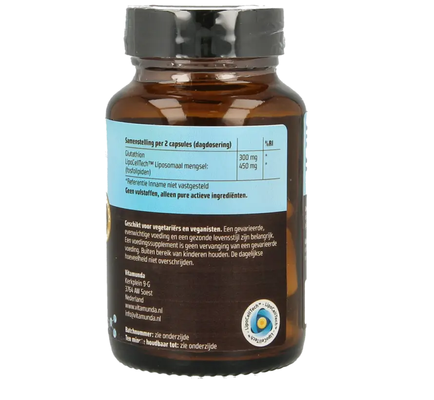 Vitamunda liposomaal Glutathion 60 capsules