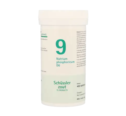Schüssler zout Schüssler zout nr.9 Natrium Phosphoricum D6 - 400 tabletten