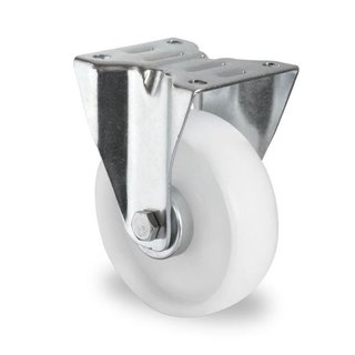 Bokwiel PP Ø 125 mm - met rollager, 150 kg
