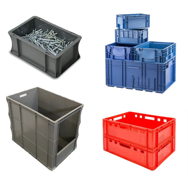 Storage bins warehouse rack