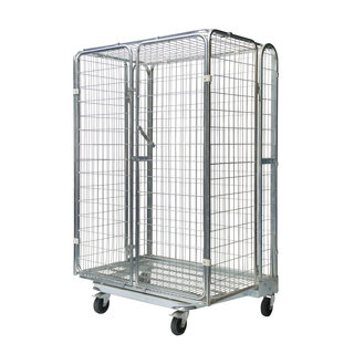 Anti-diefstal rolcontainer nestbaar A-frame - 1200x800x1800 mm