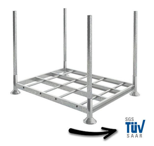 Stacking racks TUV rating