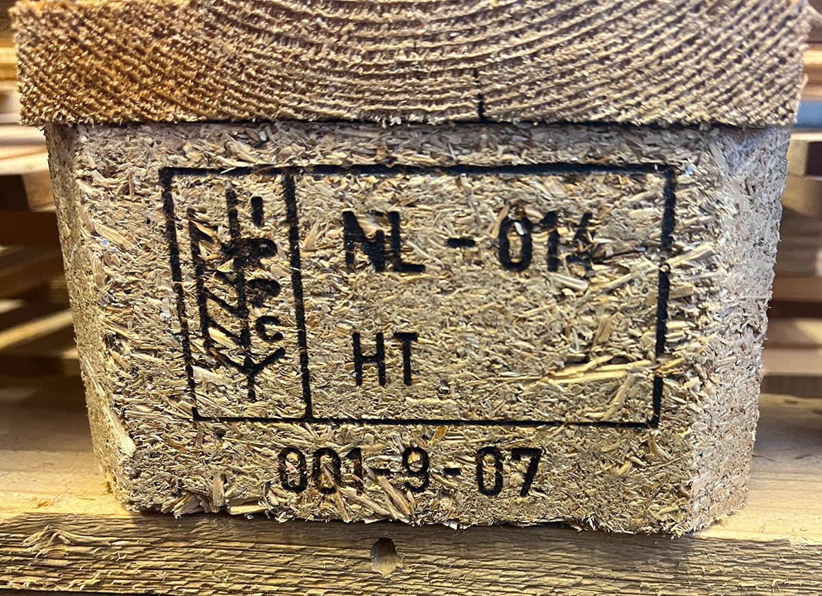ISPM 15 stamp