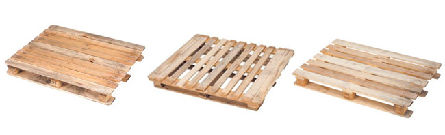 Different types of CP pallets
