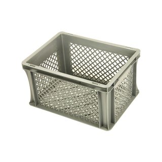 Euronorm bak 400x300x220 mm - 20L, geperforeerd