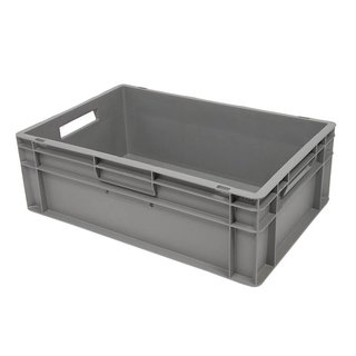 Euronorm bak 600x400x200 mm - 40L, gesloten